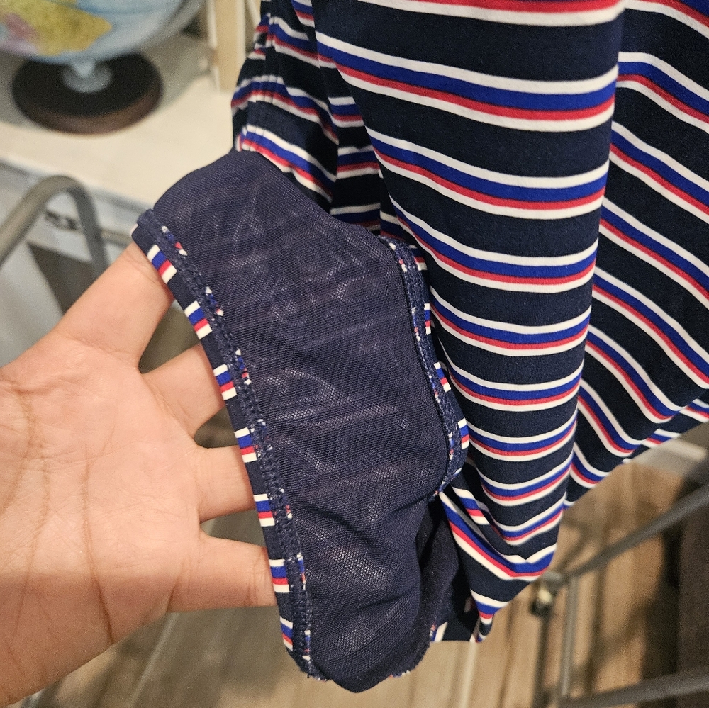 Nip Tuck One Piece Nautical Striped Swimsuit Size… - image 8